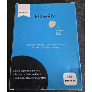 RAYDUN FlawFix Pimple Patch 144 Count Hydrocolloid Salicylic Tea Tree